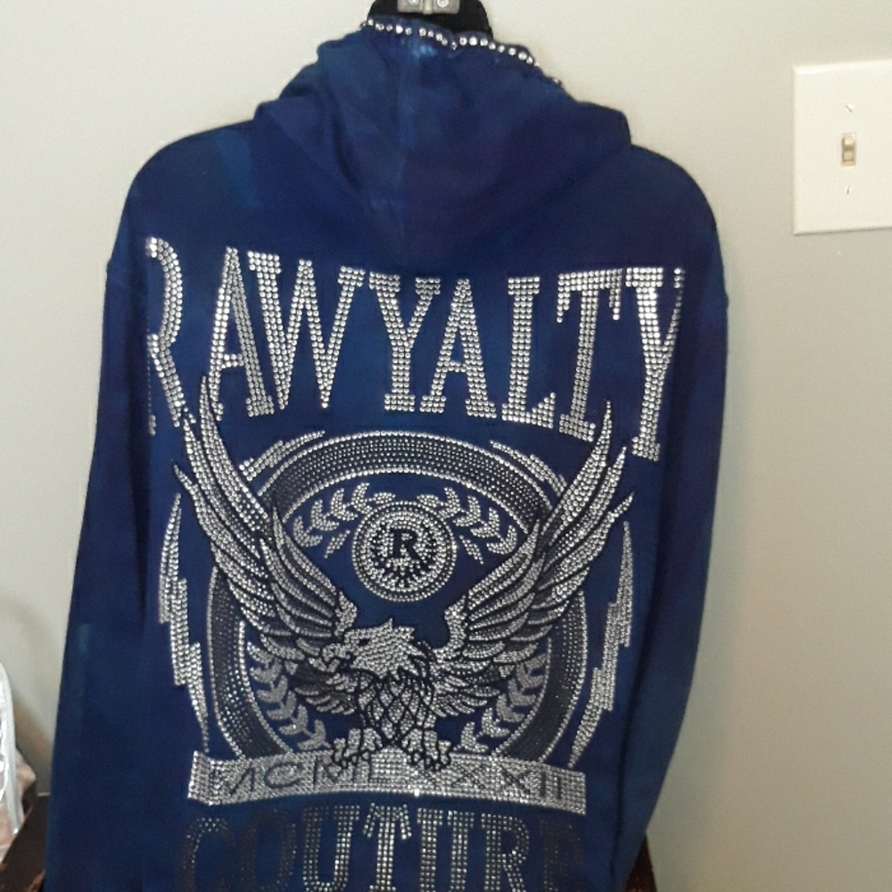 🥶Blue Rawyalty Hoodie
